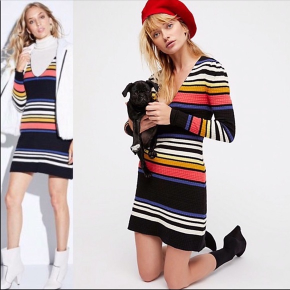 Free People Gidget Sweater Dress - Picture 4 of 8